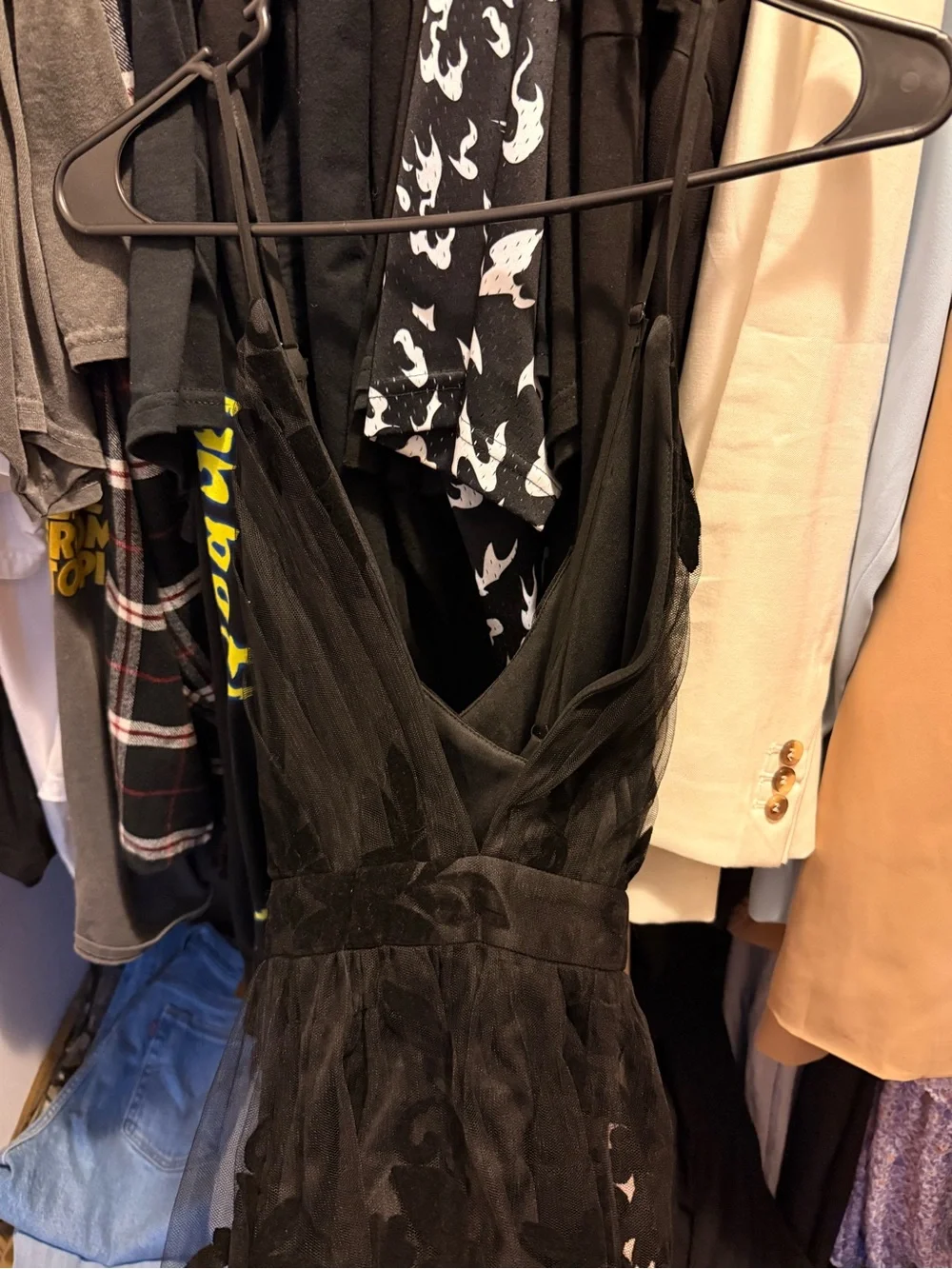 Windsor Black Sheer Floral Maxi Dress - Picture 3 of 7